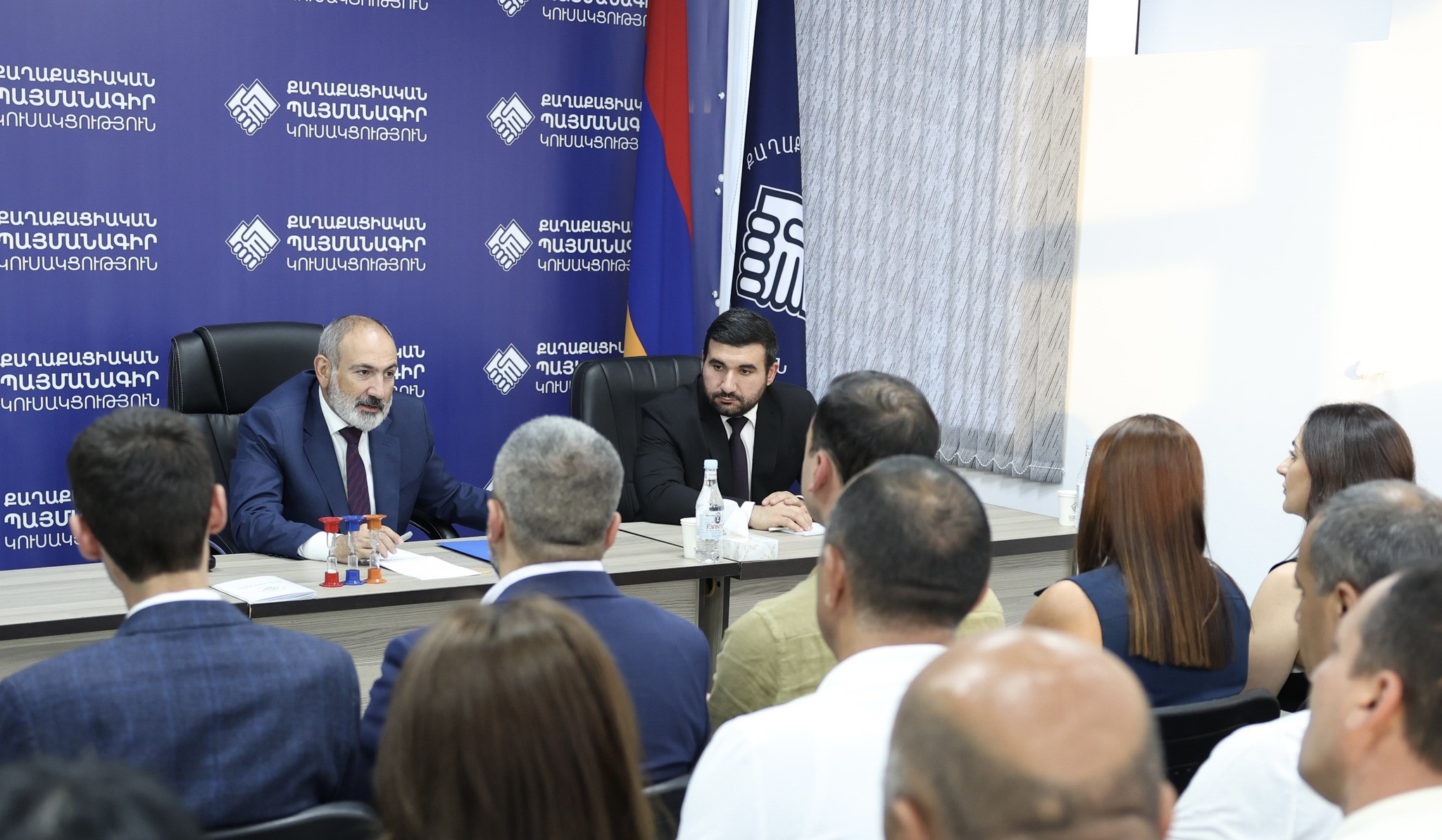 ՔՊ նախաձեռնող նիստին Փաշինյանը հանդես է եկել ելույթով