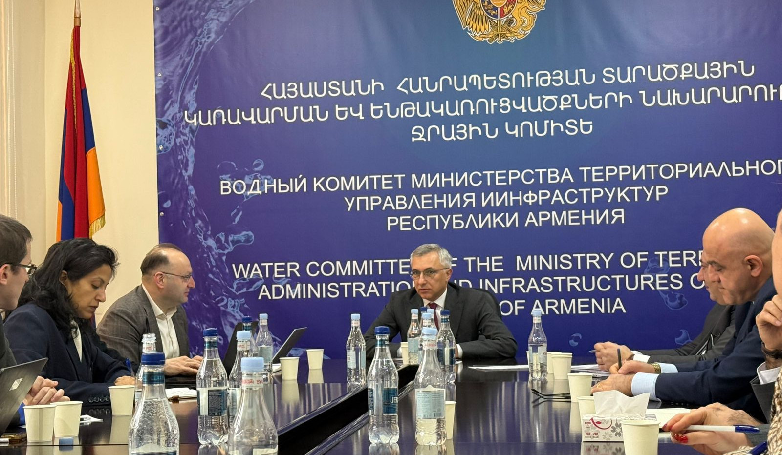 Մշակվելու է ջրային ոլորտի ռազմավարական ծրագիր. հանդիպում ՀԲ պատվիրակության հետ