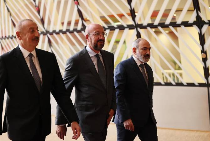 Շառլ Միշելն առանձին հանդիպումներ է ունեցել Փաշինյանի ու Ալիևի հետ