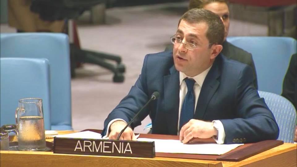 Հայաստանի ներկայացուցիչը ՄԱԿ-ի ԱԽ-ում բարձրաձայնել է Ադրբեջանի ագրեսիայի մասին