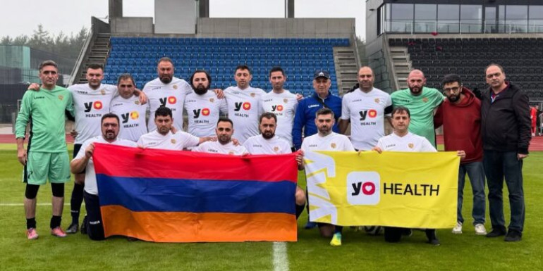 Ֆուտբոլի լրագրողների Հայաստանի հավաքականը դարձել է Եվրոպայի լրագրողների առաջնության հաղթող
