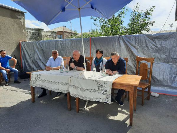 «Հայրենասերների դաշինք» կուսակցությունը Ախալքալաքում հանդիպեց իր կողմնակիցների հետ (լուսանկարներ)