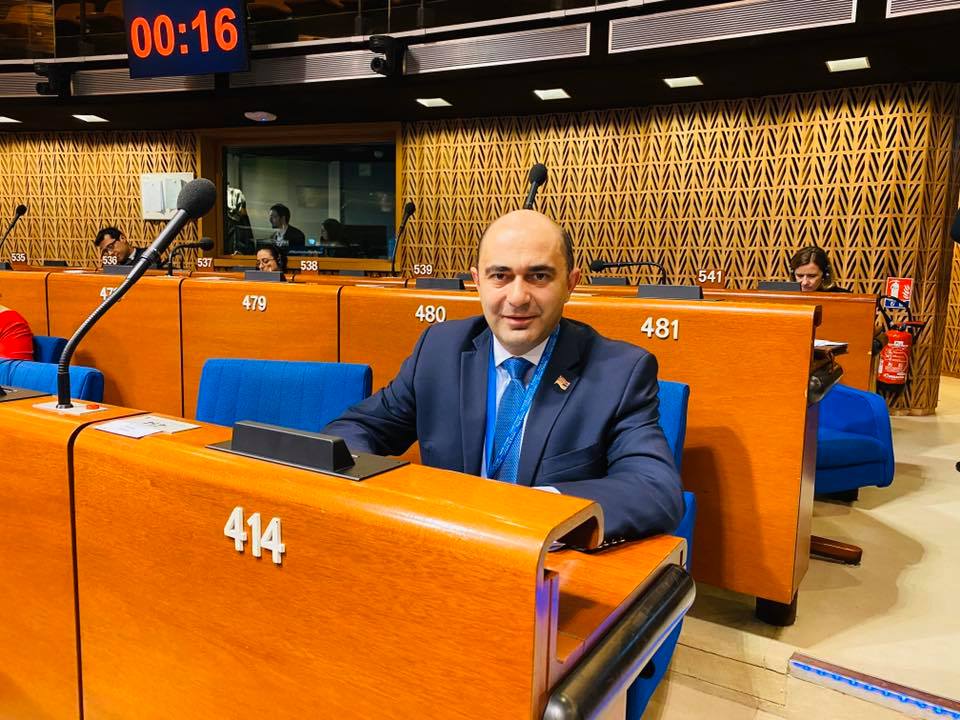 Эдмон Марукян стал первым заместителем председателя комиссии ПАСЕ по правам человека и правовым вопросам