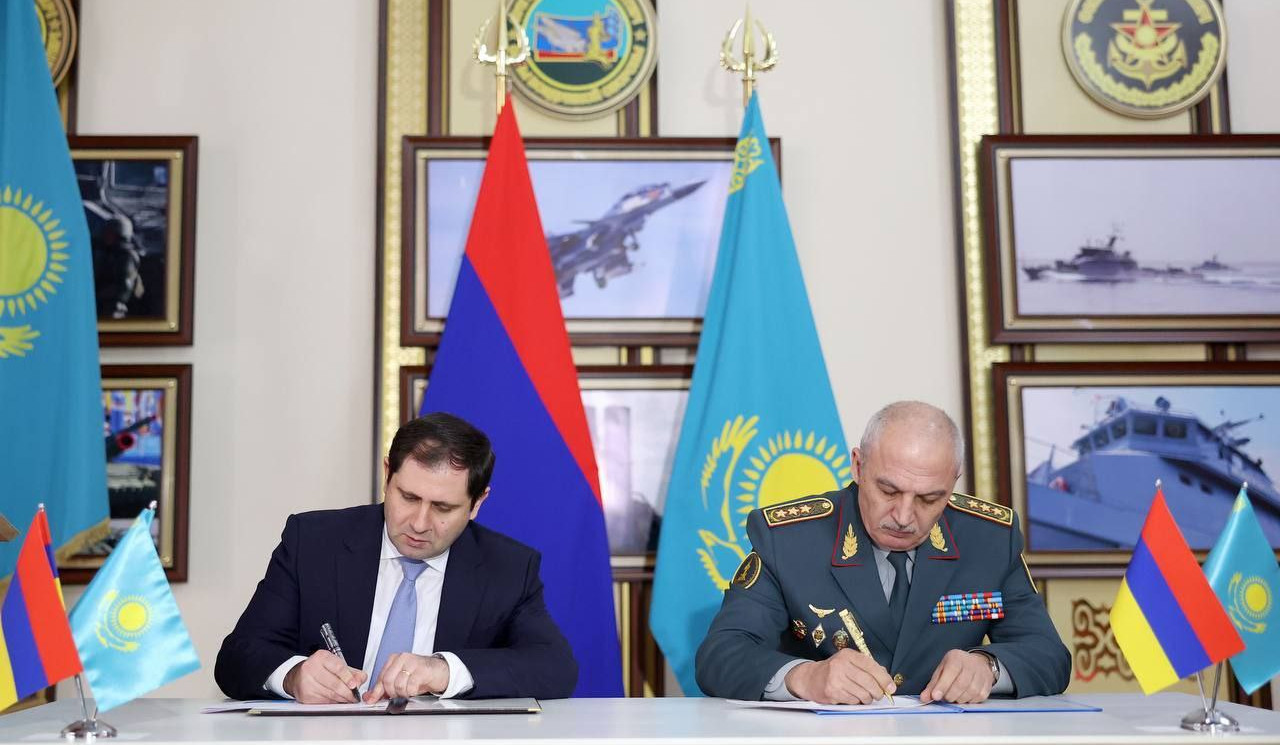 Հայաստանի և Ղազախստանի ՊՆ-ների միջև ստորագրվել է պաշտպանական ոլորտում 2024-ի համագործակցության պլանը