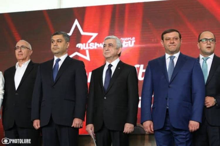 «Պատիվ ունեմ» դաշինքի նախընտրական ցուցակի առաջին 10 անունները
