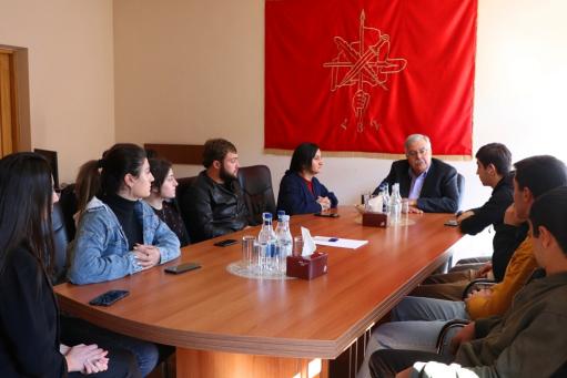 ՀՅԴ Բյուրոյի ներկայացուցիչ Հակոբ Տեր-Խաչատուրյանն այցելել է Արցախ