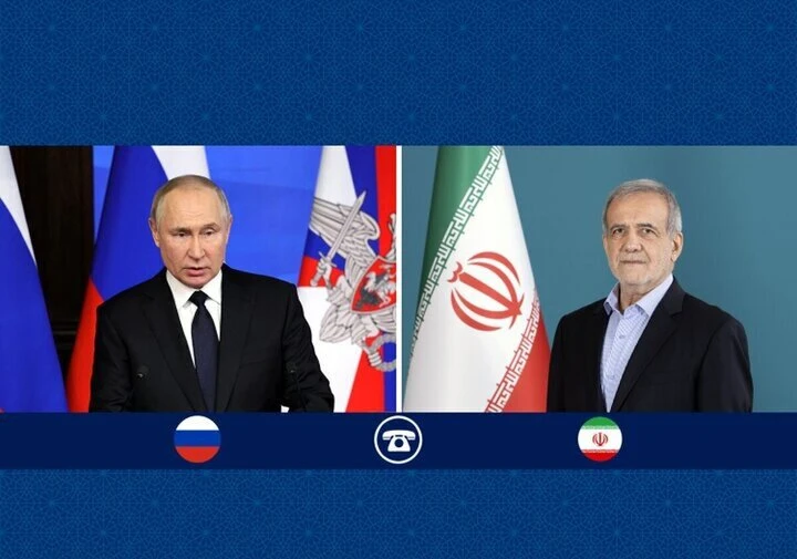 Պուտինն ու Փեզեշքիանը հեռախոսով քննարկել են Ռուսաստանի և Իրանի համագործակցությունն ու լարվածության թուլացմանն ուղղված ջանքերը