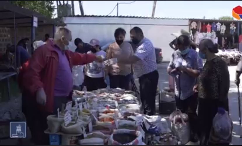 Ինչ խախտումներ են արձանագրվել Մարտունի քաղաքի կիրակնօրյա շուկայում (տեսանյութ)