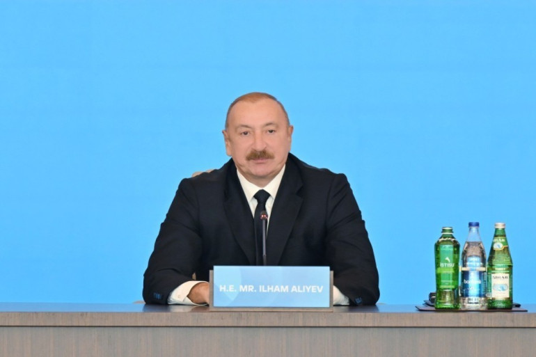 Մենք մտադրություն չունեինք մնալ «օկnւպացված» երկիր. որոշում կայացրինք կարգավորել հարցը՝ ելնելով ՄԱԿ-ի Կանոնադրության 51-րդ հոդվածում ամրագրված ինքնապաշտպանության իրավունքից. Ալիև