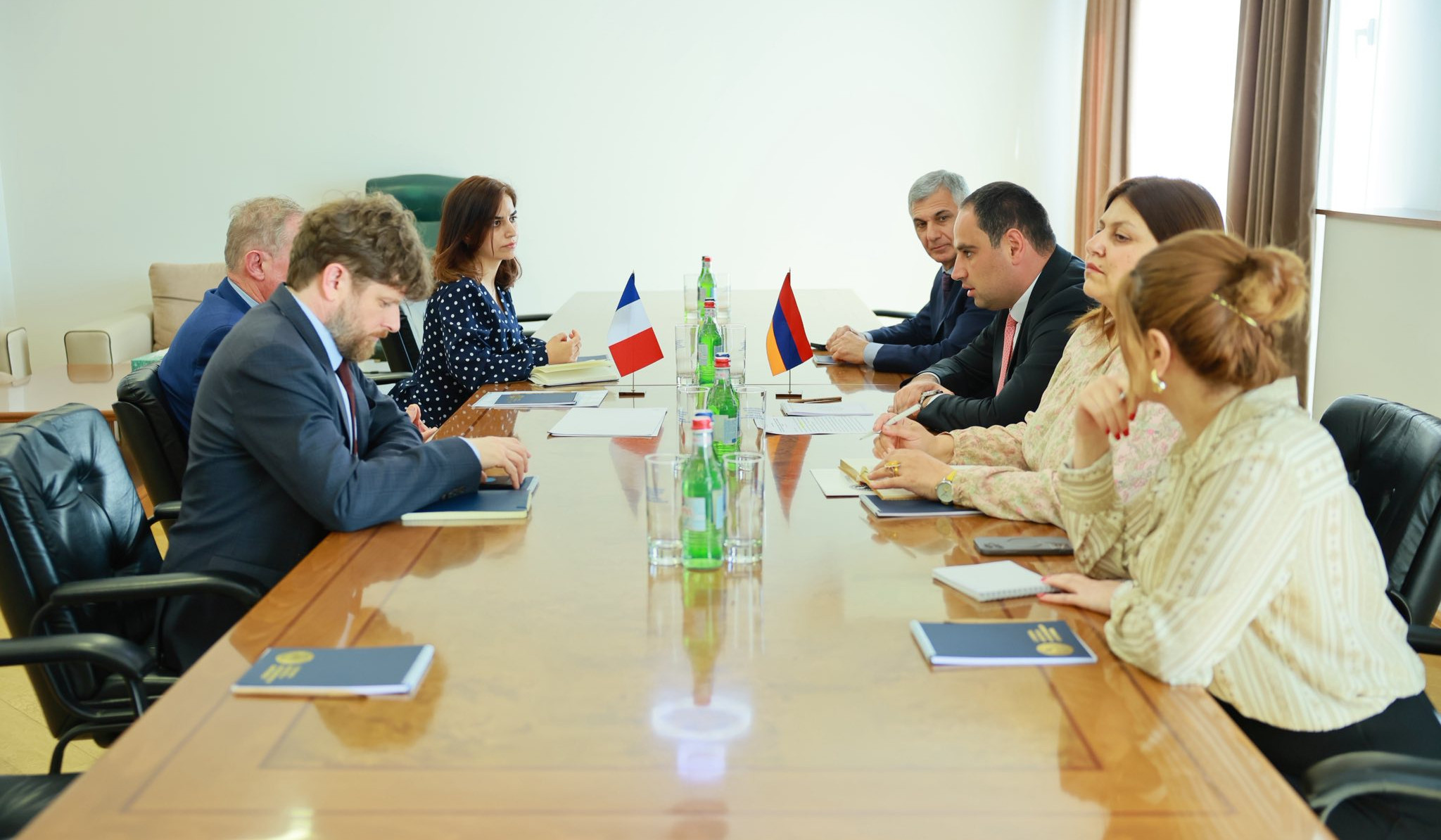 ՏԿԵ նախարարը Ֆրանսիայի Սենատի ներկայացուցչի հետ անդրադարձել է համատեղ ծրագրերին