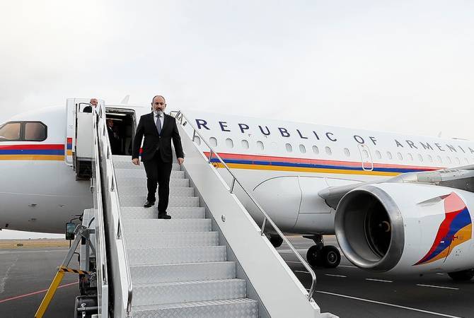 Премьер-министр Пашинян с рабочим визитом отбыл в РФ