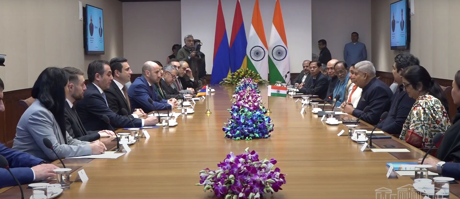 ՀՀ ԱԺ նախագահ Ալեն Սիմոնյանի գլխավորած պատվիրակությունը պաշտոնական այցով Հնդկաստանում էր