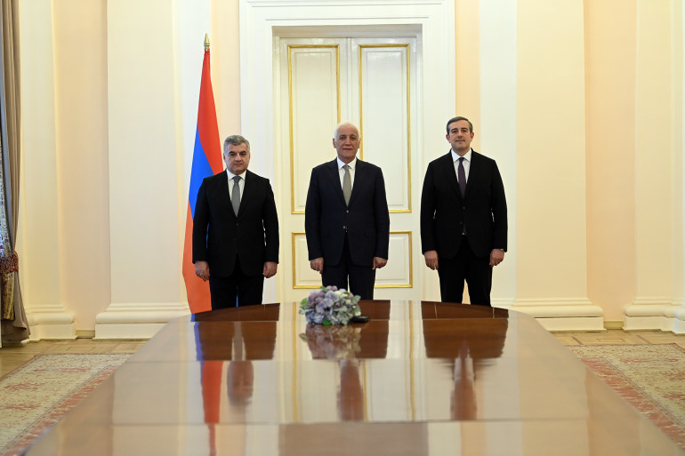 Հանրապետության նախագահի նստավայրում տեղի է ունեցել դատավորի երդման արարողություն