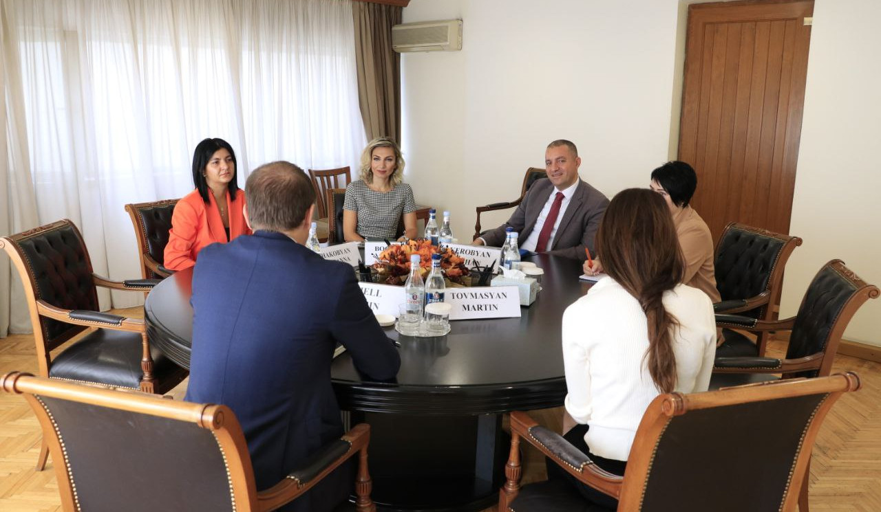 Քերոբյանը «Եվրոնյուզի» միջազգային վաճառքների գծով տնօրենի հետ քննարկել է զբոսաշրջության ոլորտում փոխգործակցությունը