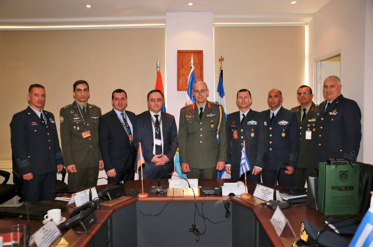 Ստորագրվել է հայ-հունական ռազմական համագործակցության 2023թ. ծրագիրը  