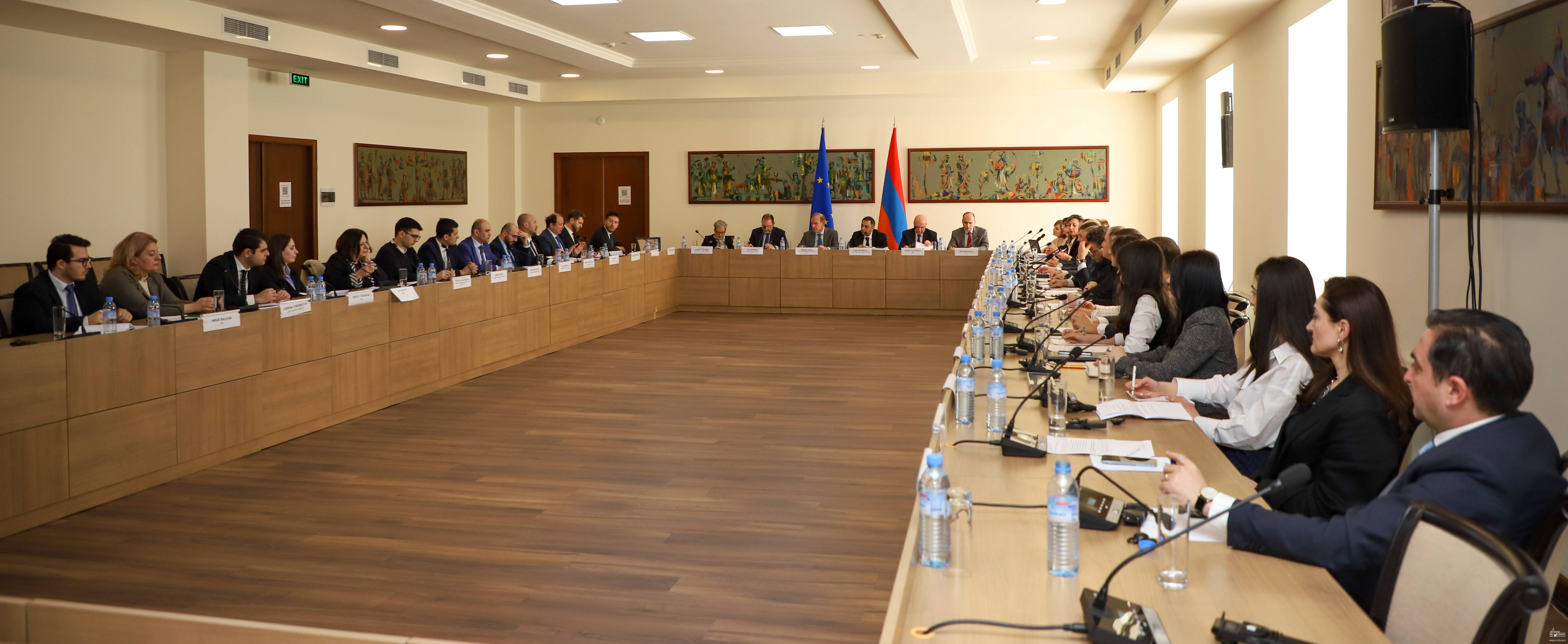 Կայացել է Հայաստանի և Եվրոպական միության միջև քաղաքական և անվտանգային հարցերով երկխոսության առաջին նիստը