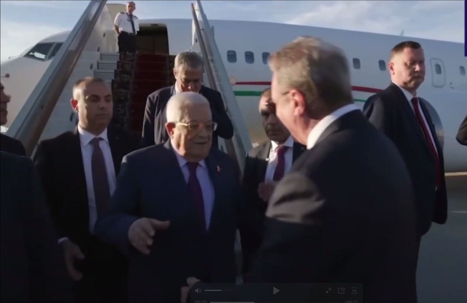 Պաղեստինի նախագահը ժամանել է Մոսկվա