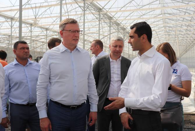 Ավարտվել է ՌԴ Օմսկի նահանգապետ Ալեքսանդր Բուրկովի պատվիրակության այցը Գեղարքունիքի մարզ