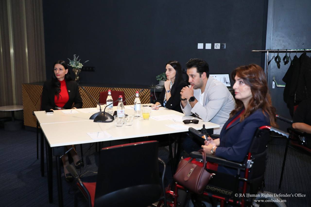 ՄԻՊ-ը «Արդարադատության մատչելիություն հաշմանդամություն ունեցող անձանց համար» խորագրով միջոցառմանը հանդես է եկել բացման խոսքով