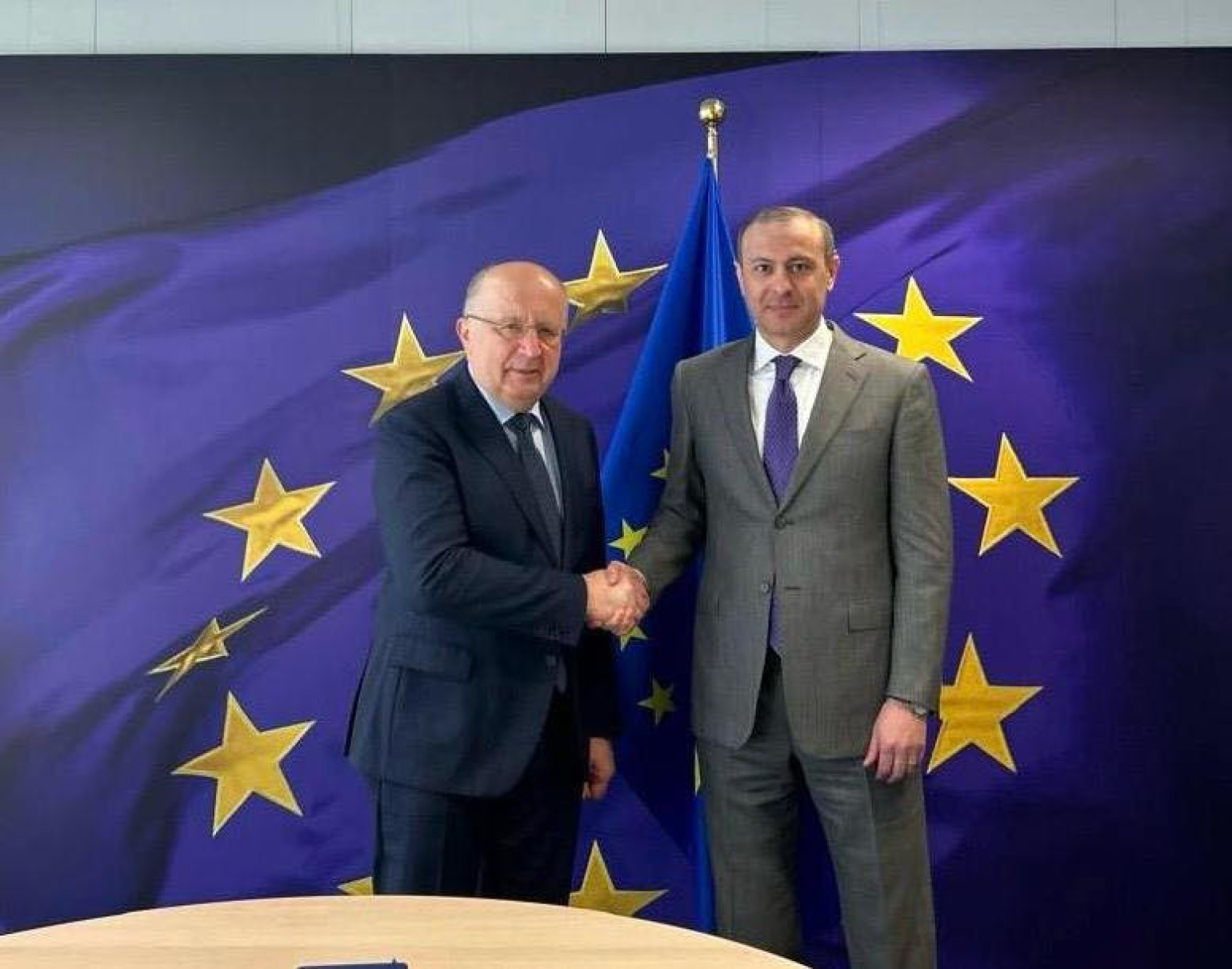 ԱԽ քարտուղարն ու Պաշտպանության հարցերով եվրոպական հանձնակատարը քննարկել են պաշպանության ոլորտում երկկողմ համագործակցության հեռանկարները