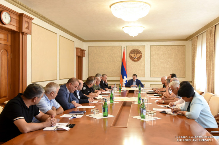 На заседании Совета безопасности Республики Арцах принято решение с 20:00 часов 30 августа осуществлять сообщение с Арменией по новому маршруту