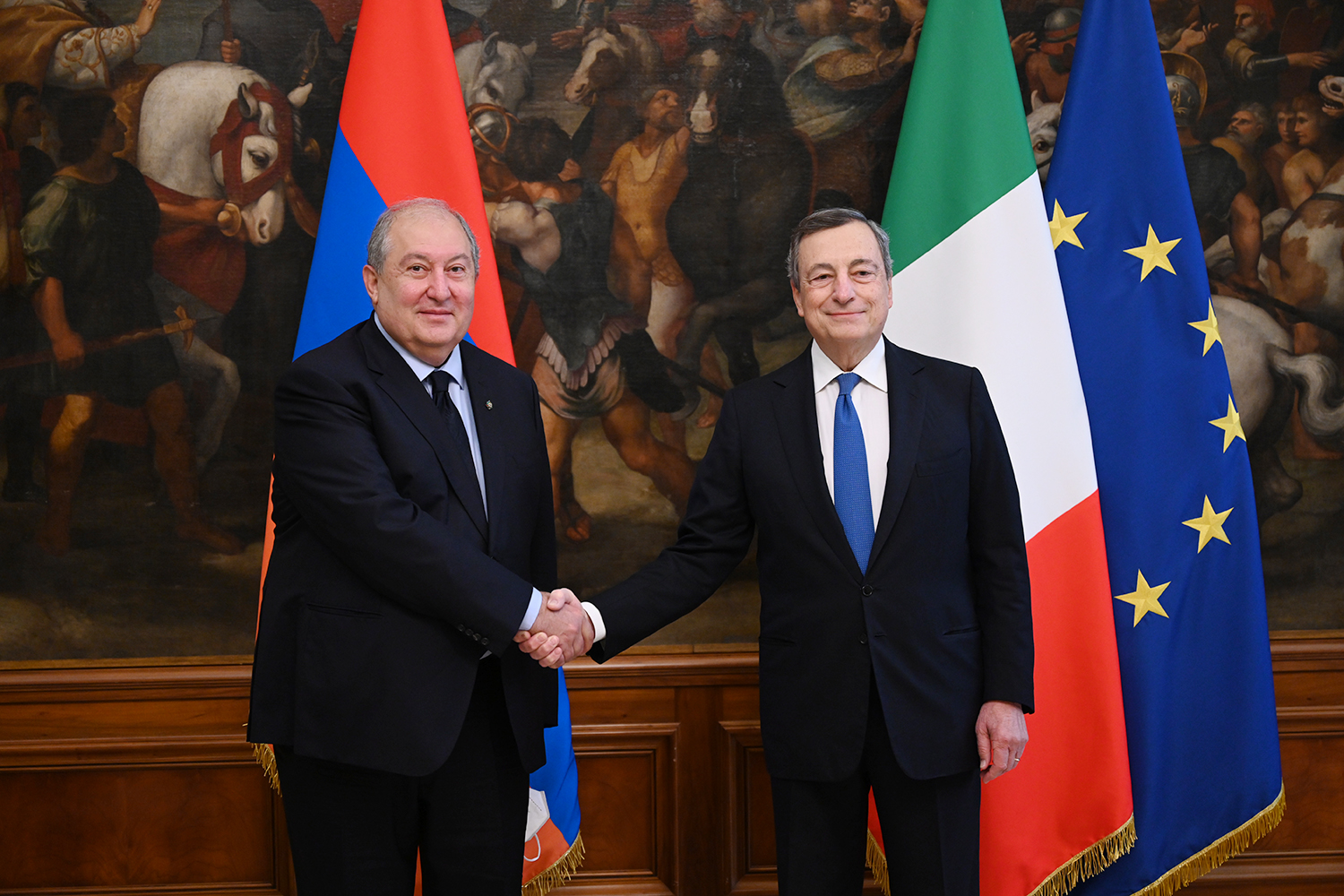 Հայաստանը հետաքրքրված է նոր որակ հաղորդել հայ-իտալական համագործակցությանը. նախագահ