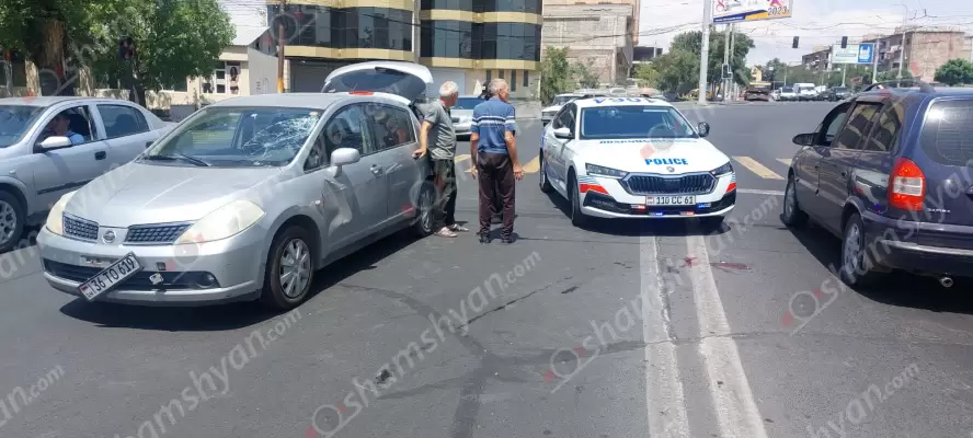 Երևանում Nissan Tida-ն վրաերթի է ենթարկել հետիոտնին. վերջինս տեղափոխվել է հիվանդանոց