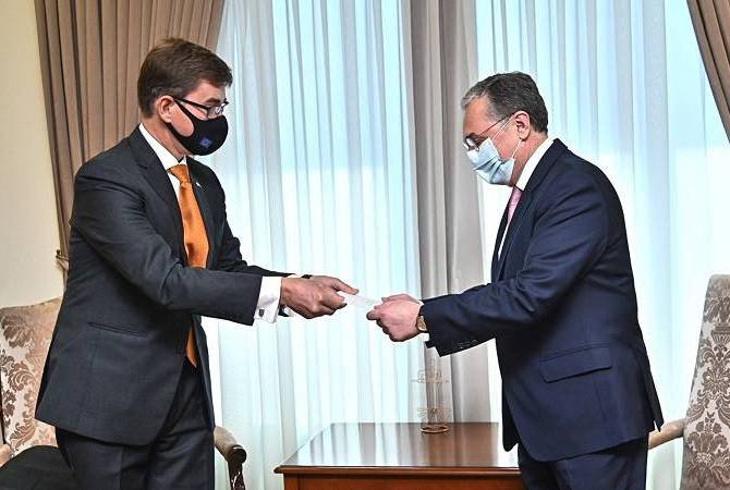 Նիդերլանդների Թագավորության նորանշանակ դեսպանը հավատարմագրերն է հանձնել ԱԳ նախարարին