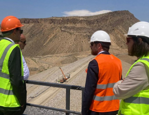 ՀՀ-ում Ֆրանսիայի դեսպանը Զարգացման ֆրանսիական գործակալության հետ այցելել է Վեդիի ամբարտակ