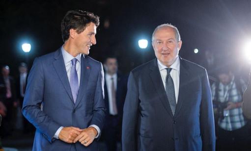 Արմեն Սարգսյանը շնորհավորական ուղերձ է հղել Կանադայի վարչապետին