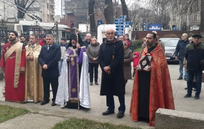 Բուխարեստում կատարվել է Դինքի սպանության 13-րդ և Բաքվի ջարդերի 30-րդ տարելիցների հոգեհանգստյան կարգ