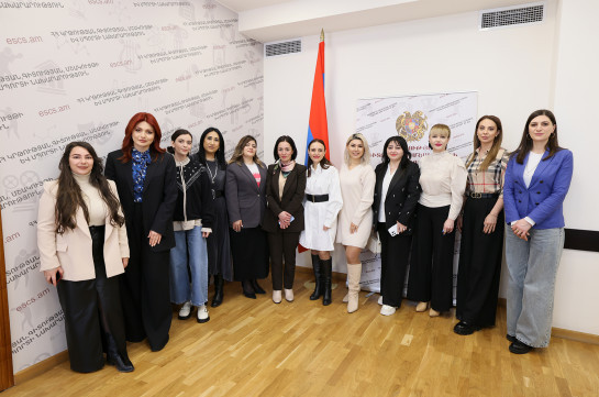 Ժաննա Անդրեասյանը գործարար կանանց հետ է հանդիպել՝ «Մադամ» միությունից