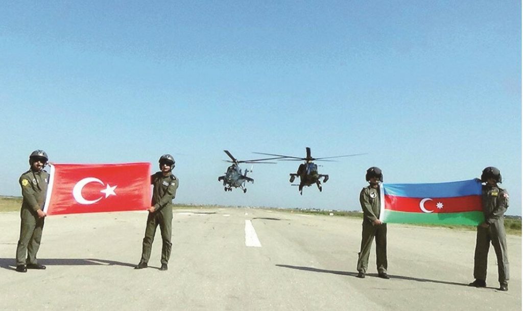 Թուրքիայի եւ Ադրբեջանի ՌՕՈւ-ն համատեղ զորավարժություններ են անցկացնում