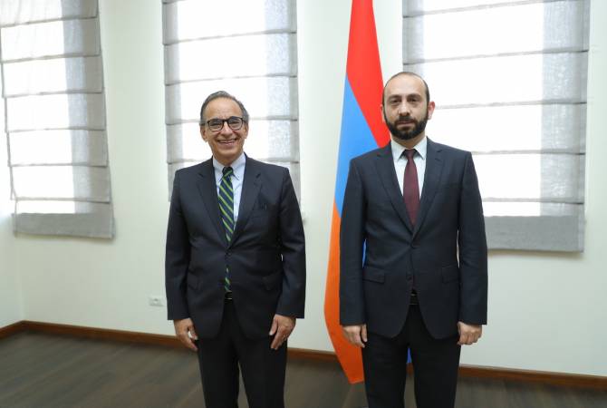 Միրզոյանն ու Բրազիլիայի դեսպանը բարձր են գնահատել Բրազիլիայում հայ համայնքի կամրջող դերը երկու երկրների հարաբերություններում