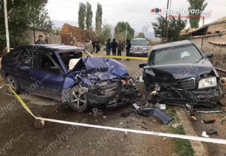 Մեծ Մասրիկ գյուղում բախվել են Mercedes-ն ու Opel-ը. կան վիրավորներ