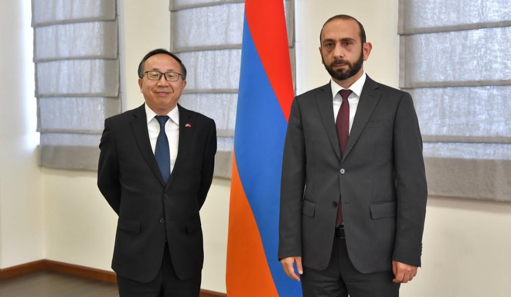Չինական կողմն աջակցում է Հայաստանի ինքնիշխանությանն ու տարածքային ամբողջականությանը․ ՉԺՀ դեսպանը՝ Միրզոյանին
