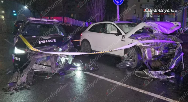 Երևանում բախվել են «Kia Forte»-ն և «Opel Combo»-ն․ կա տուժած