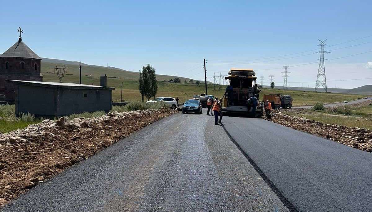 Հիմնանորոգվում է Մարտունի-Գետափ 14 կմ ճանապարհահատվածը