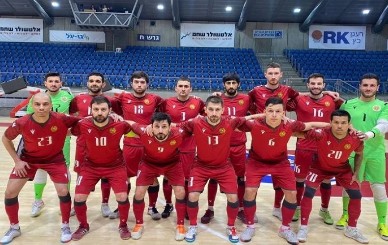 Հայաստանի ֆուտզալի ազգային հավաքականը 9:2 հաշվով հաղթել է Իսրայելի հավաքականին