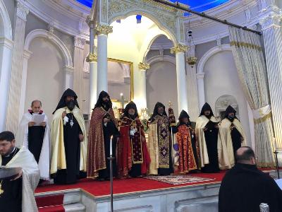 Ստամբուլի քաղաքապետը մասնակցել է հայկական   Սուրբ Գրիգոր Լուսավորիչ եկեղեցու օծմանը 