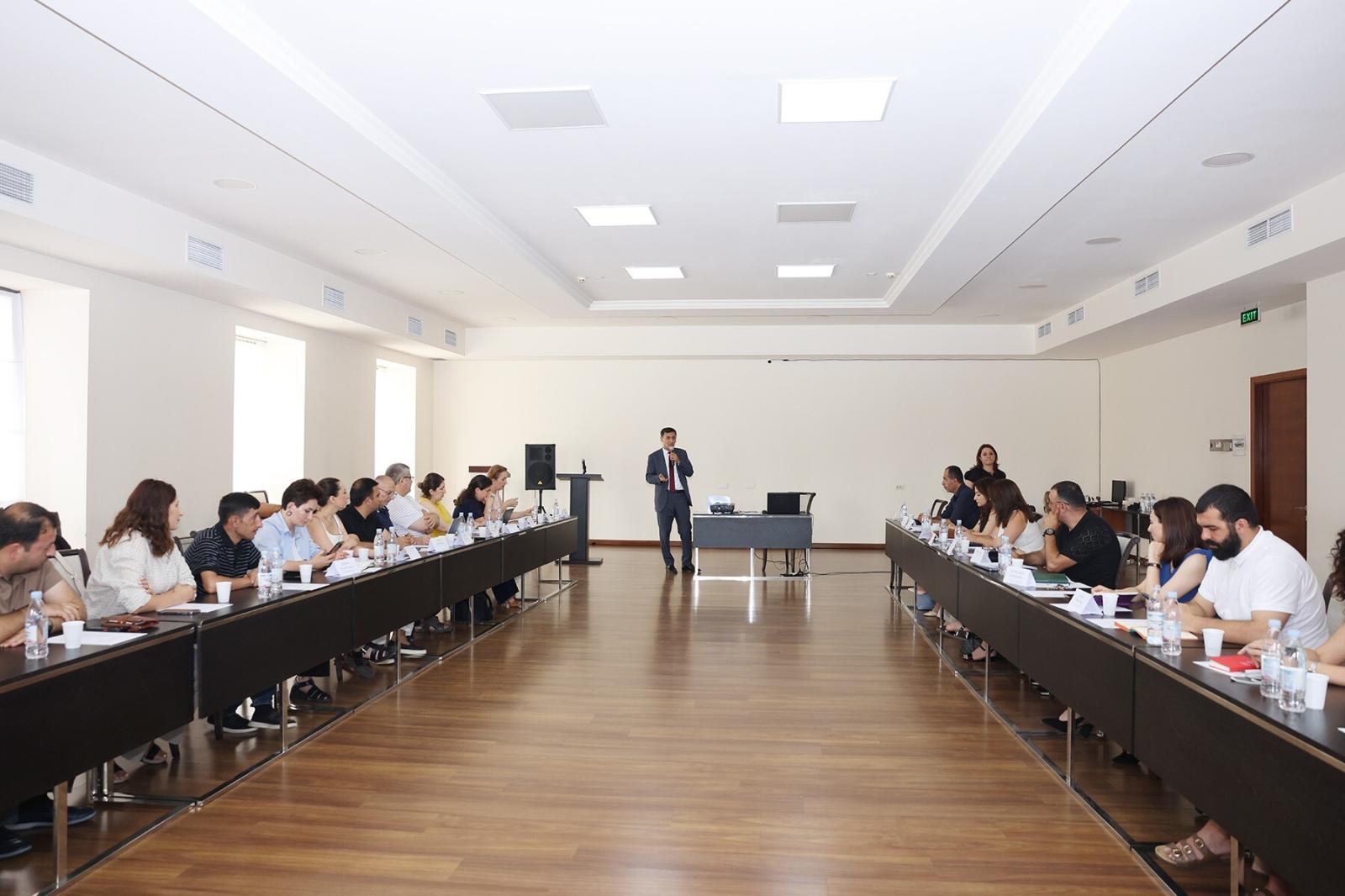 Կայացել է երիտասարդական աշխատողի վերապատրաստման կարգը և որակավորման չափանիշները մշակող աշխատանքային խմբի առաջին նիստը