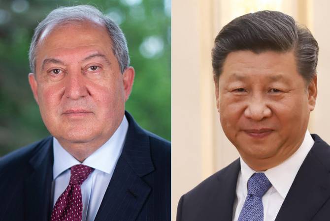 Президент Китая пожелал Армену Саргсяну скорейшего выздоровления