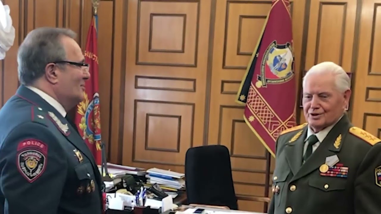 ՀՀ ոստիկանության պետի հրամանով պարգևատրվել են ՌԴ ՆԳՆ մի խումբ վետերաններ