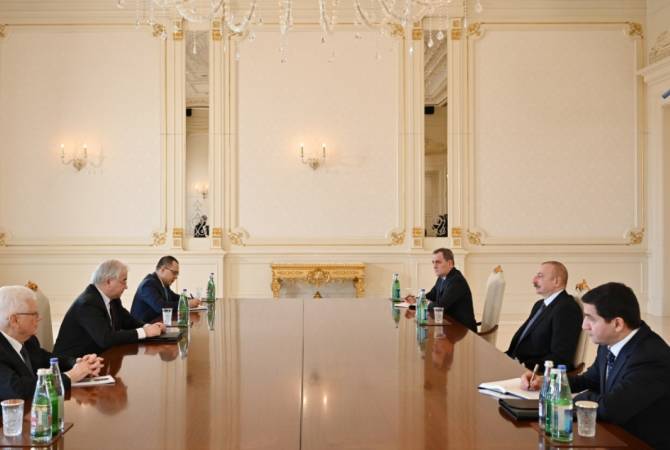 Ալիևն ու ՌԴ ԱԳՆ հատուկ ներկայացուցիչը քննարկել են Հայաստանի և Ադրբեջանի միջև խաղաղության պայմանագրի շուրջ աշխատանքները