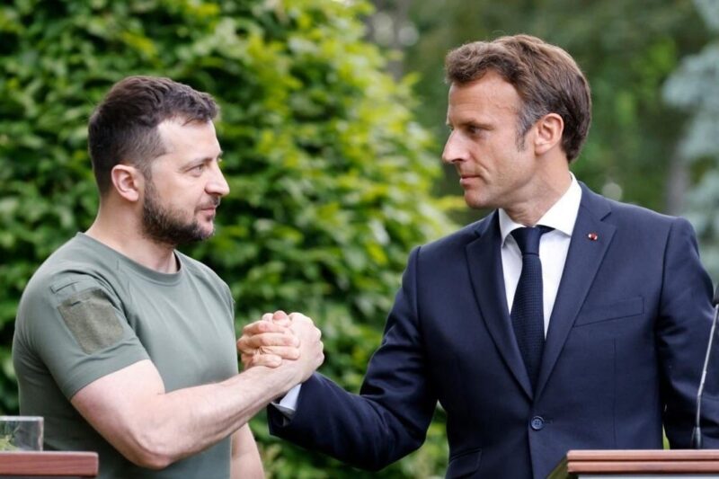 Զելենսկին շնորհակալություն է հայտնել Մակրոնին աջակցության համար