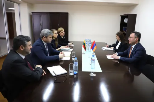 Լիտվայի ԱԳՆ ներկայացուցչի հետ քննարկվել են ՀՀ-ԵՄ գործընկերության խորացման հեռանկարները