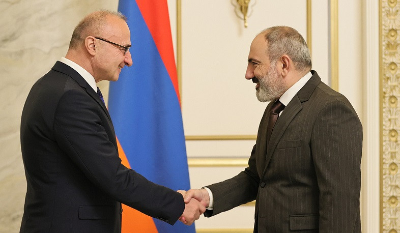 Премьер-министр Пашинян принял министра иностранных и европейских дел Хорватии