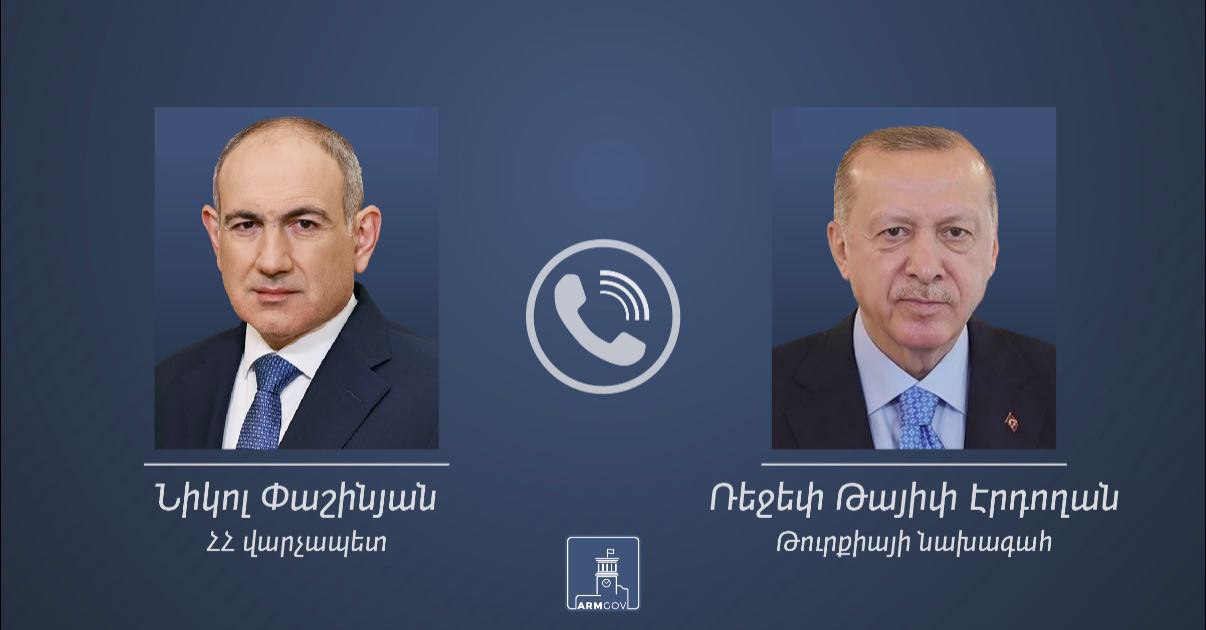 Состоялся телефонный разговор Никола Пашиняна и Реджепа Тайипа Эрдогана