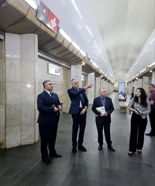 Երևանի մետրոպոլիտենի տնօրենի պաշտոնակատարը և Վասիլիս Մարագոսը քննարկել են դրենաժային թունելի բացման արարողությանը վերաբերող հարցեր