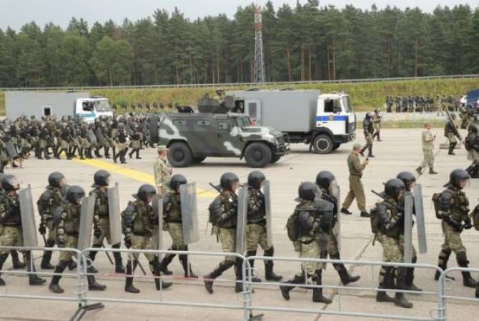 Բելառուսի ներքին զորքերն ուժեղացրել են Ուկրաինայի հետ սահմանի պաշտպանությունը